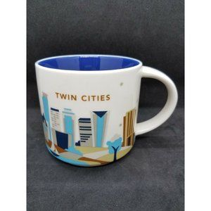 Starbucks You Are Here Twin Cities Coffee Cup Mug 2015 Retired